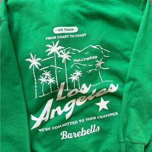 Green Barebells hoodie